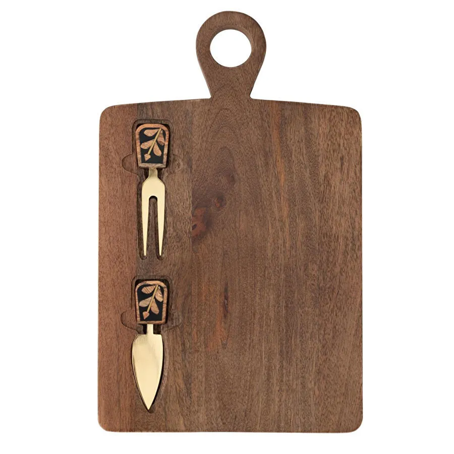 Mudo Home Orissa Mango Peyni̇r Sunum Seti̇- Black