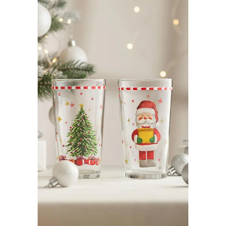 Rakle Jingle&glow 2'li Meşrubat Bardağı Seti 570 Cc