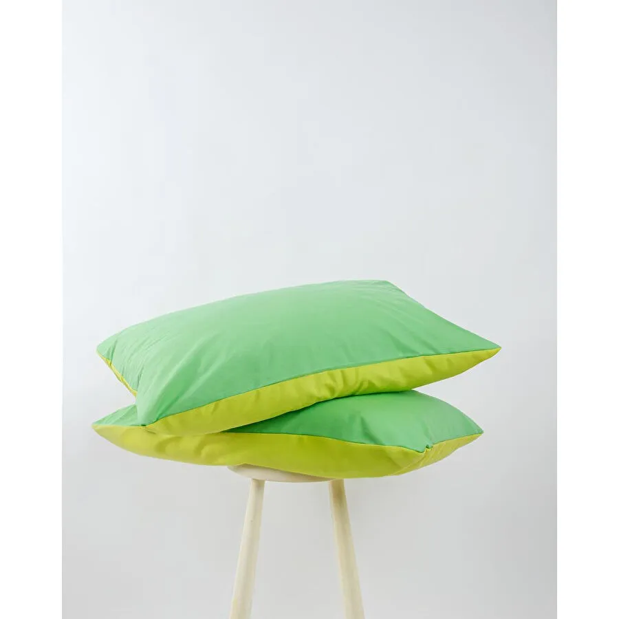 Cozy Home Popping Colors Yastık Kılıfı Sage Sarı-yeşil 50x70