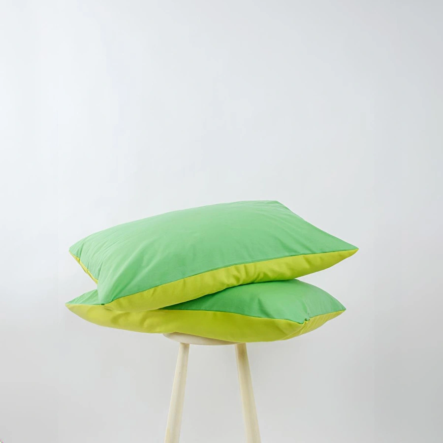 Cozy Home Popping Colors Yastık Kılıfı Sage Sarı-Yeşil 50x70