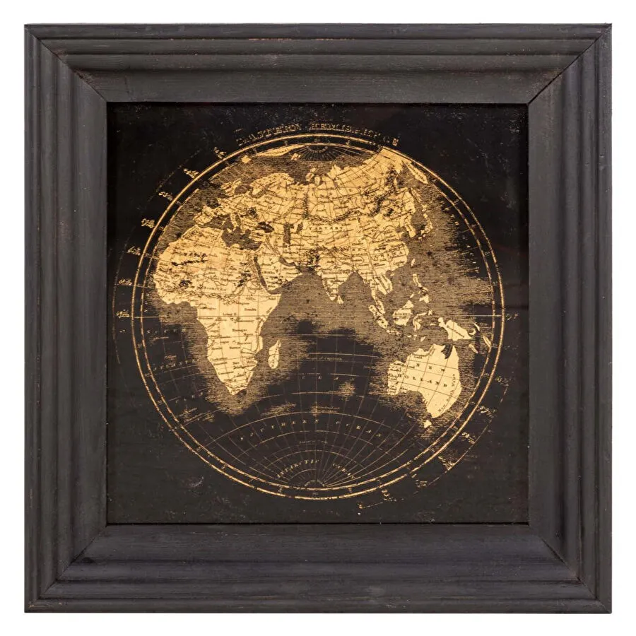 Mudo Home World Çerçeveli̇ Pano 50x50cm