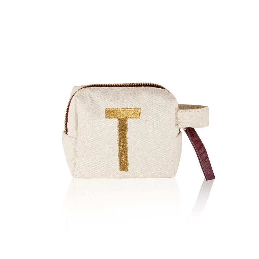 The Mia Harf Nakışlı Çanta T 14x12 Cm