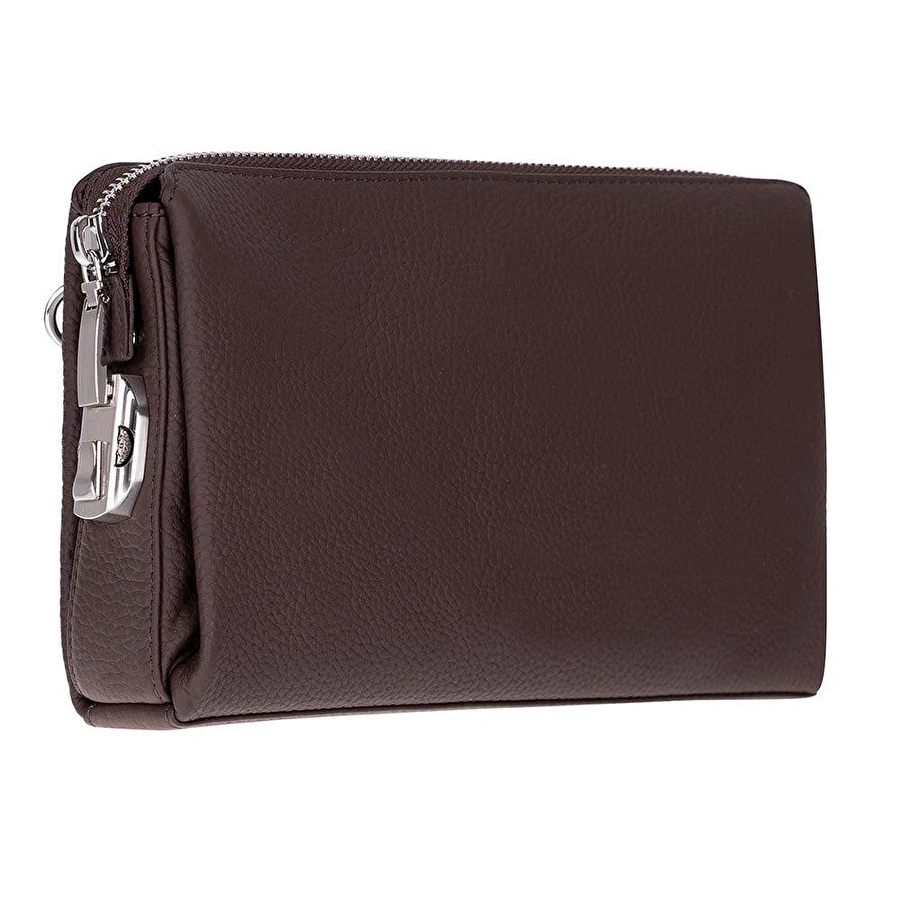 Bloominbag Forte Wrist Espresso Roast Unisex Kilitli Clutch Çanta