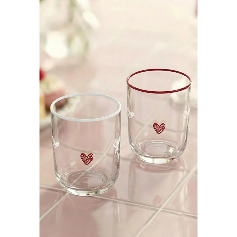 Rakle Forever Us 2'li Su Bardağı Seti 350 Cc