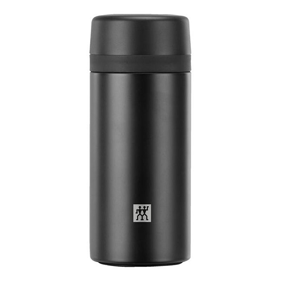 Zwilling Thermo Süzgeçli Termos, 420 Ml | Siyah