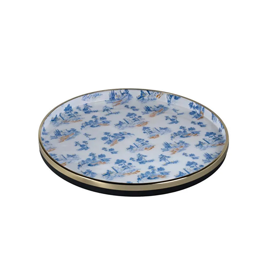 Lucky Art Florance Dekoratif Tepsi 36cm