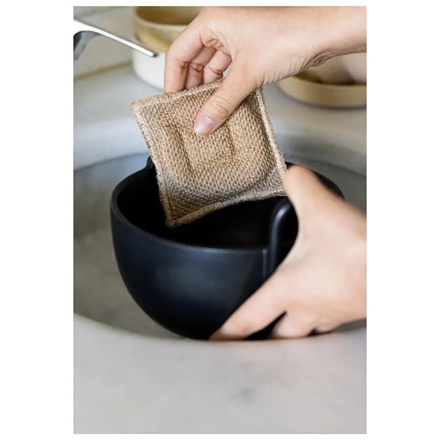 Beige & Stone Ekolojik Antibakteriyel Doğal Selülozik Bulaşık Süngeri 2 Li