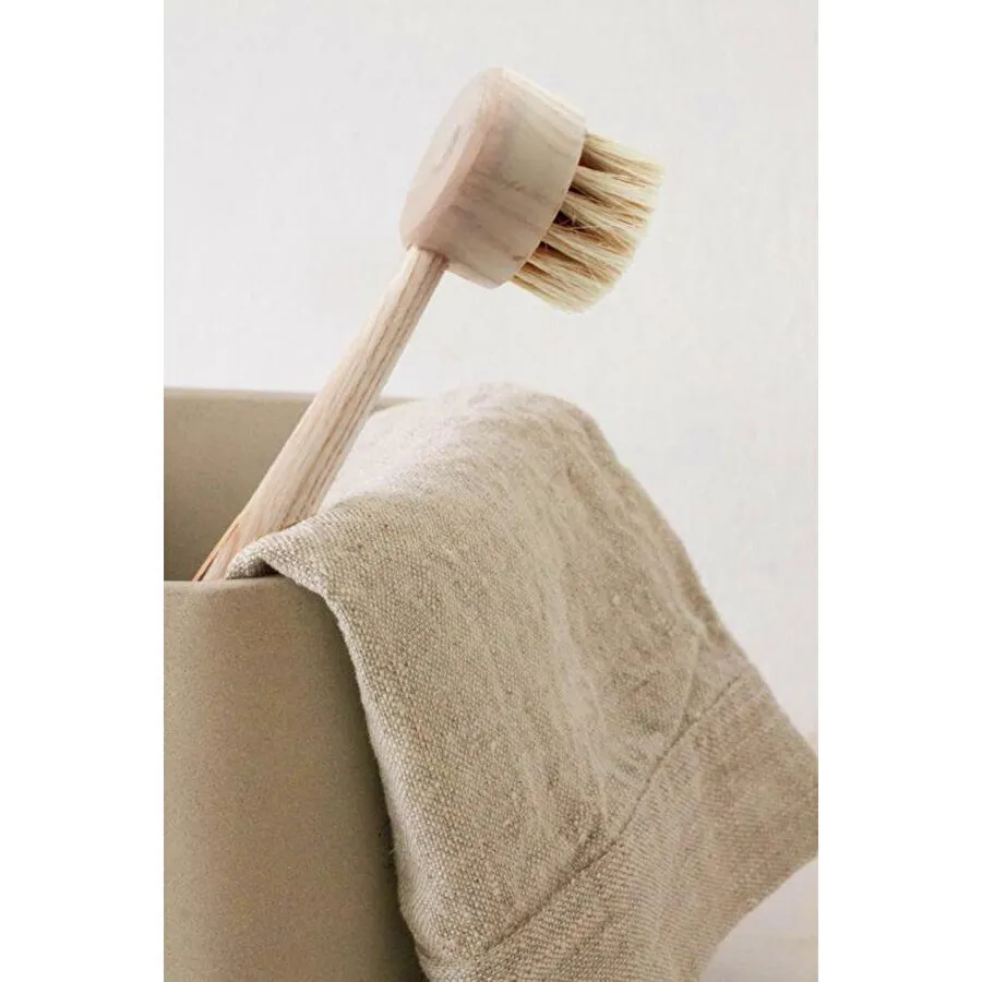 Beige & Stone Ahşap Çok Amaçlı Bulaşık Fırçası