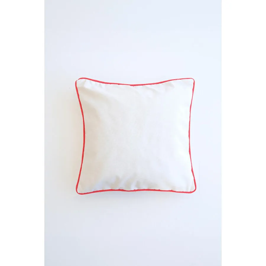 Beige & Stone Amerikan Bezi Biyeli 45x45 Yastık Kılıfı – Şık Ve Dayanıklı Kumaş