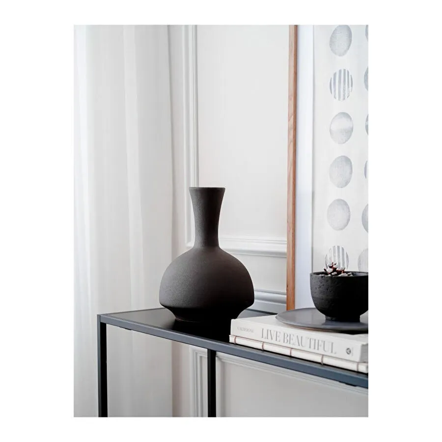 Beige & Stone Odessa Vazo Dekoratif Obje