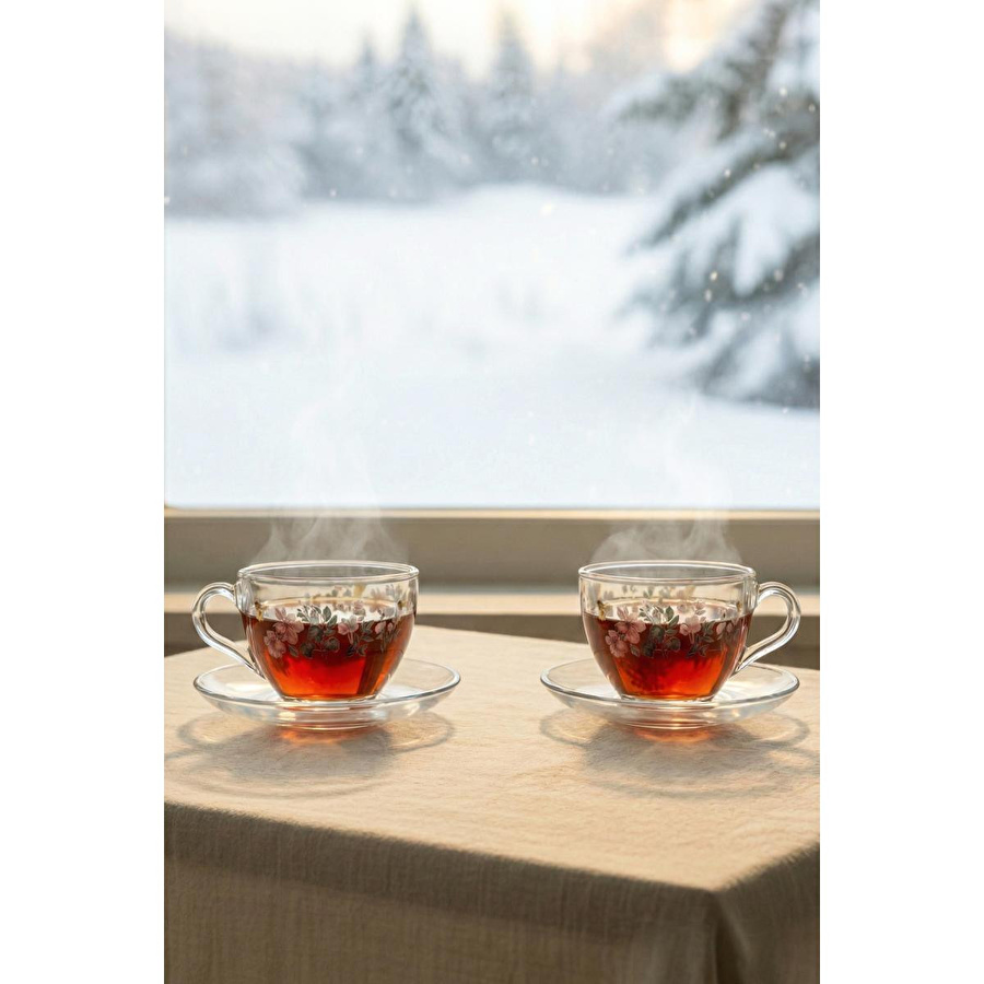 Rakle Darrel 2'li Çay Fincanı Seti 240 Cc