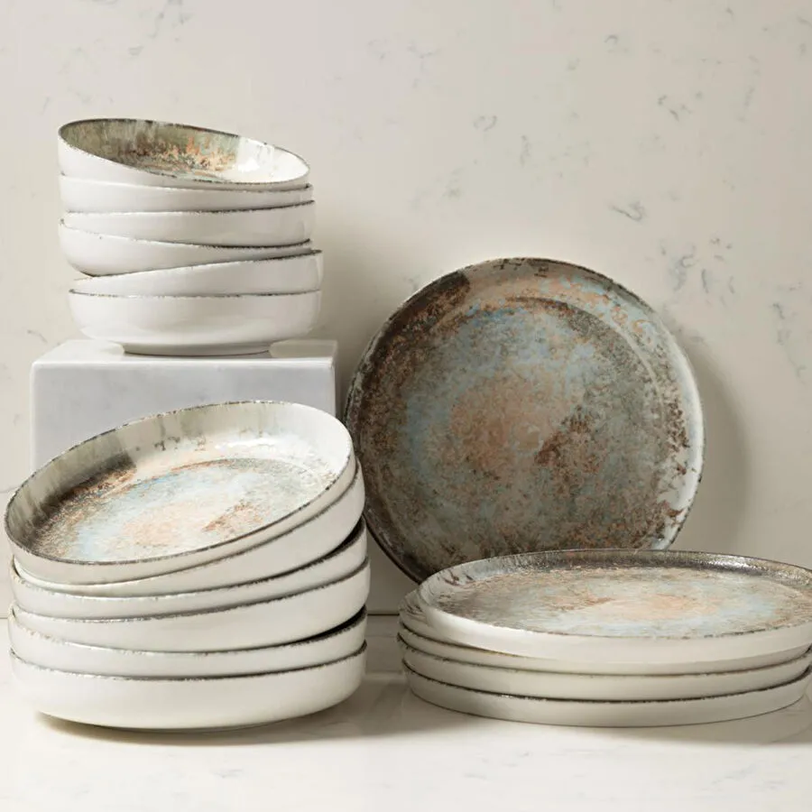 Mudo Home Assos 18 Parça Porselen Yemek Takimi