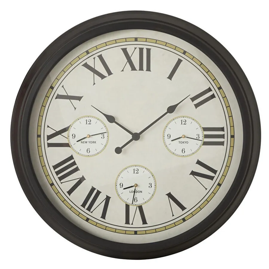 Mudo Home Earth Hour Duvar Saati̇ 83cm