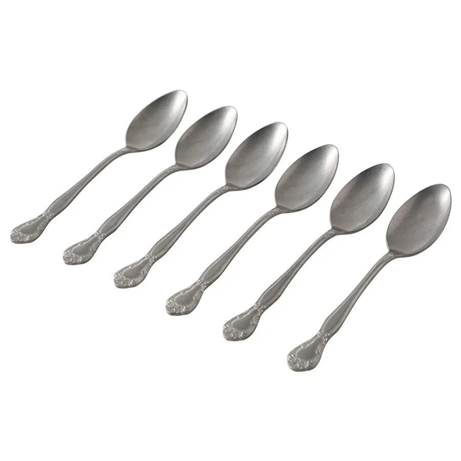 Mudo Home Liviana Eski̇tme Tatli Kaşiği 6 Li Set