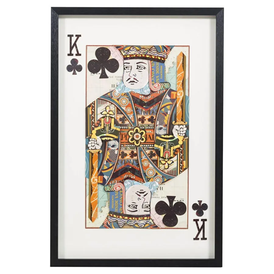 Mudo Home Si̇nek Papaz Çerçeveli̇ Pano 60x90 Cm