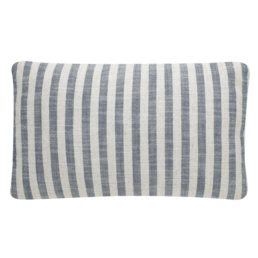 Mudo Home Sandra Çi̇zgi̇li̇ Kirlent Laci̇vert 30x50