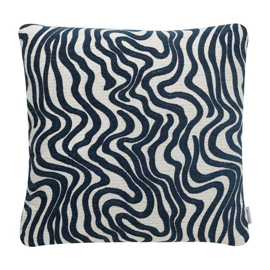 Mudo Home Ash Wave Kirlent Laci̇vert 50x50