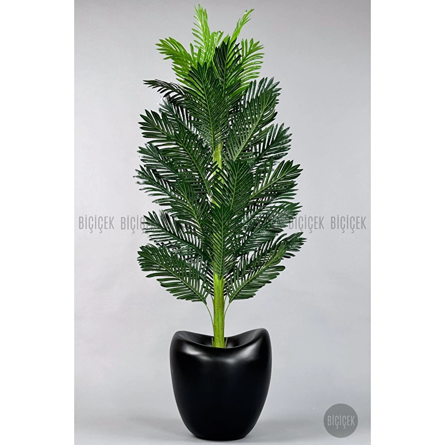 Biçiçek Yapay Areka Ağacı 160-180 Cm Siyahfi̇ber180cm