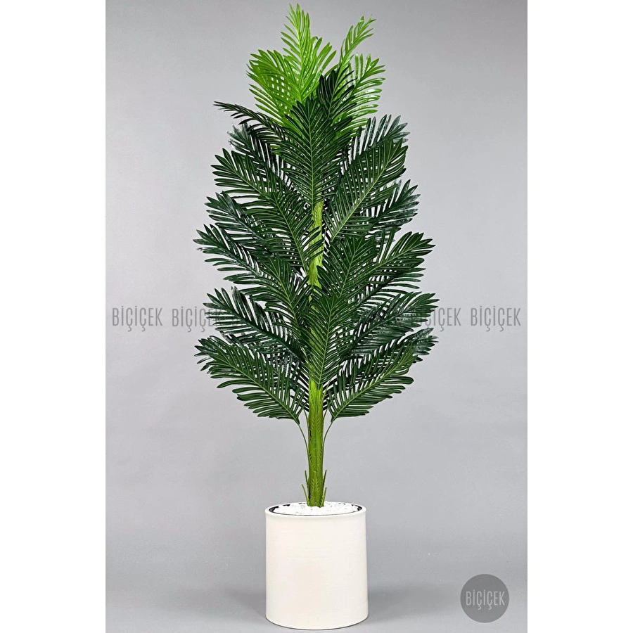 Biçiçek Yapay Areka Ağacı 160-180 Cm Kremdüz170cm