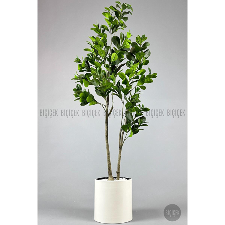 Biçiçek Yapay Manolya Ağacı 150-180cm Krem
