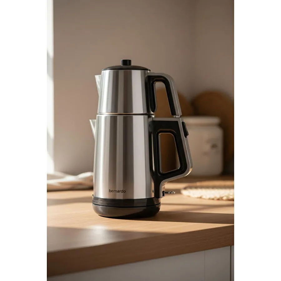 Bernardo Riva Çelik Çay Makinesi İnox