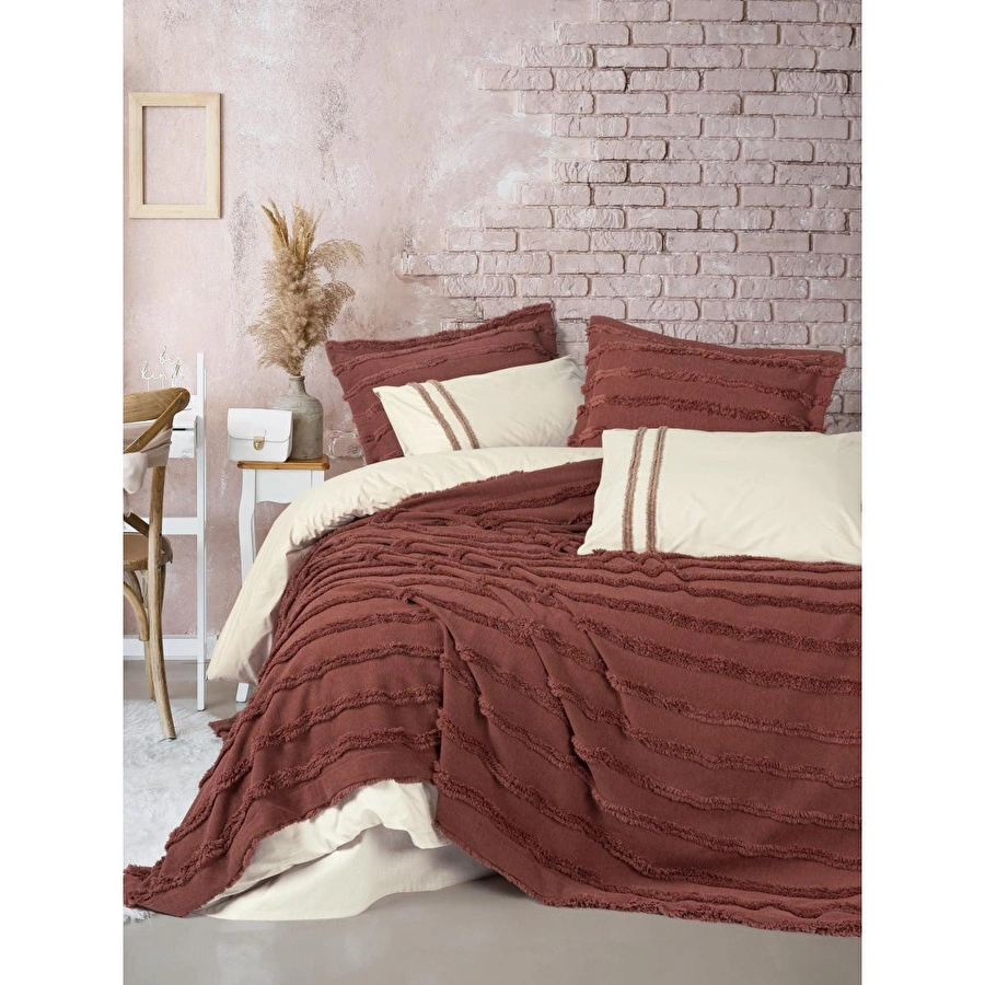Cotton Box Limi Çift Kişilik Yatak Örtülü Nevresim Takımı Rolf Tarçın