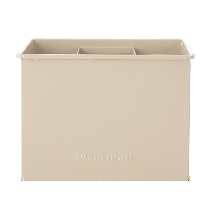 Mudo Home Roma Bölmeli̇ Düzenleyi̇ci̇ Mat Bej 19x16x13