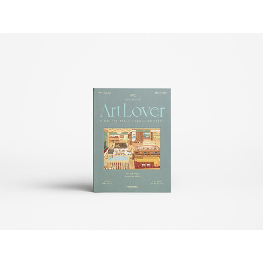 Printworks Art Lover Book Puzzle 1000 Parça - Part And Whole