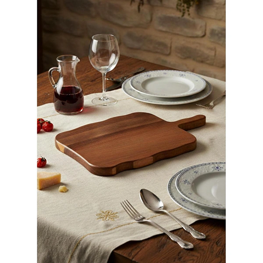 The Mia Natura Akasya Kesme Tahtası 37x22x2 Cm