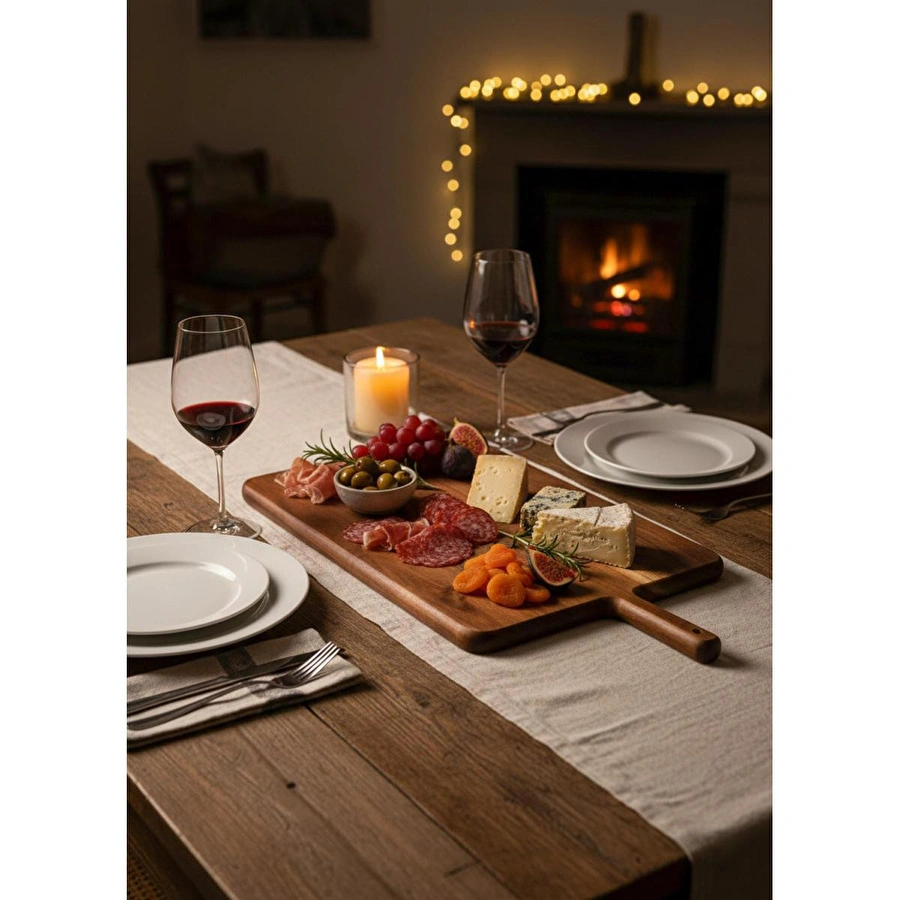 The Mia Natura Akasya Kesme Tahtası 50x25x2 Cm