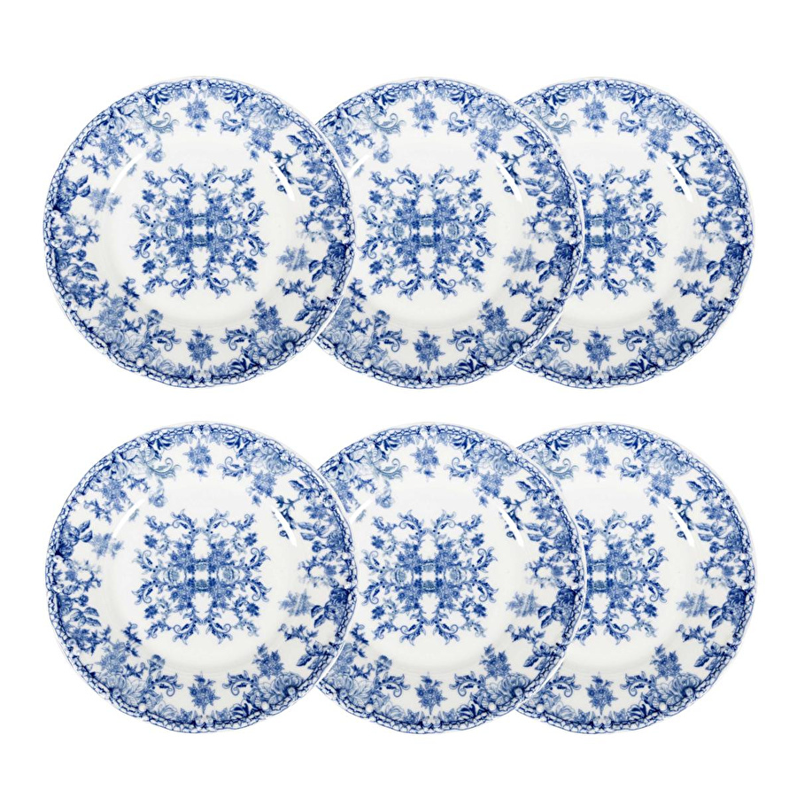 Mudo Home Blue Dream Pasta Tabaği Seti̇ 6li- 20 Cm