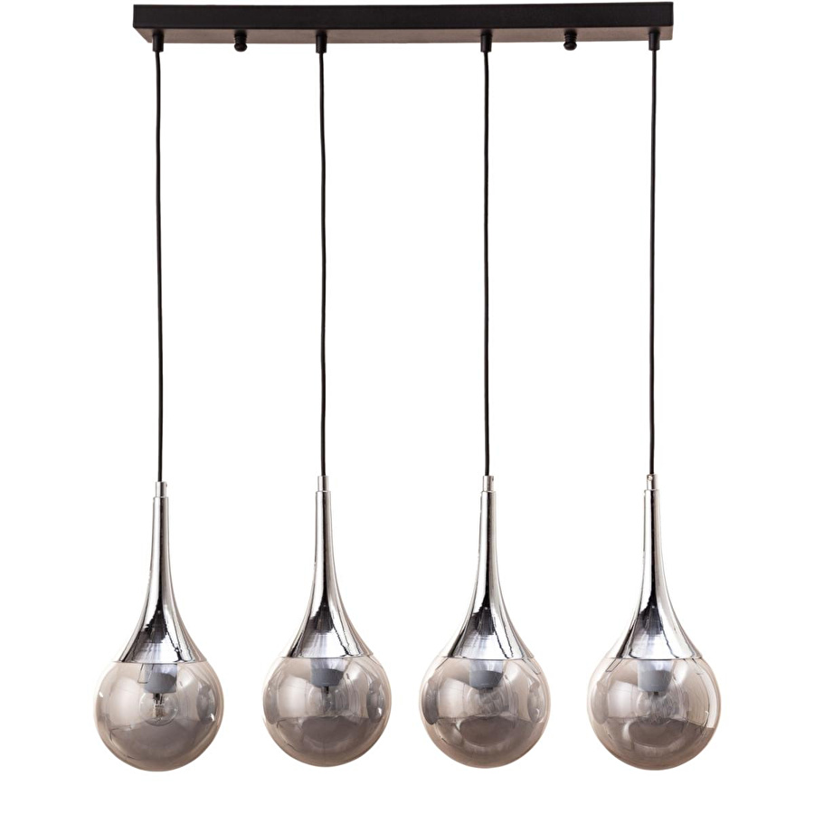 Mudo Home Sophie 4lü Füme Sirali Sarkit