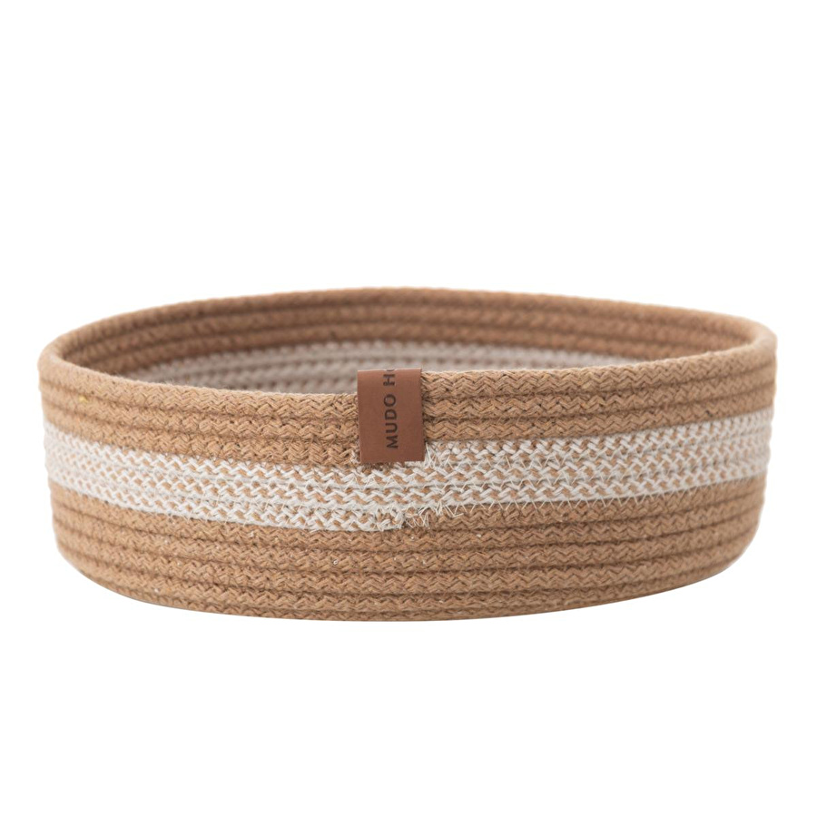 Mudo Home Venus Düzenleyi̇ci̇ Sepet Kahve 8x25