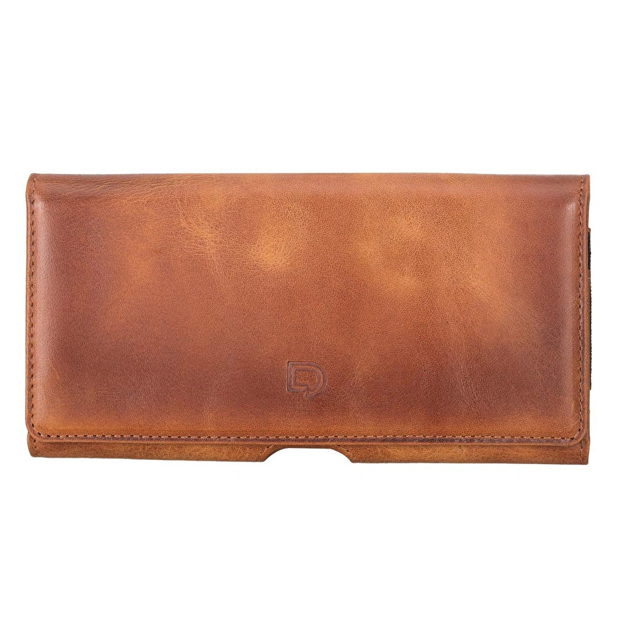 Bloominbag Arc Clip Heritage Tan Leather 6.1