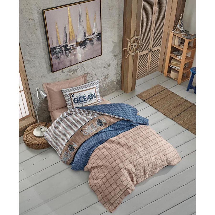 Cotton Box Genç Odası Tek Kişilik Complete Set Ocean Lacivert