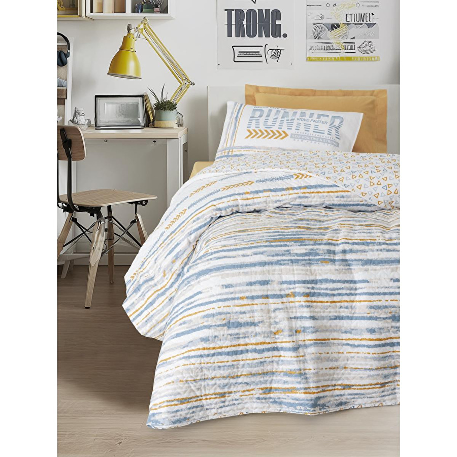 Cotton Box Genç Odası Tek Kişilik Complete Set Dashon Sarı