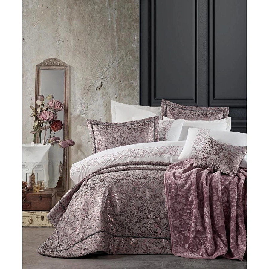 Cotton Box Platinium Çeyiz Seti Destina Pudra