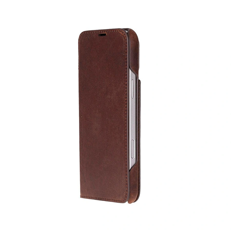 Bloominbag Bloomcase Magic Wallet Saddle Brown Apple Iphone 17 Pro (6.3