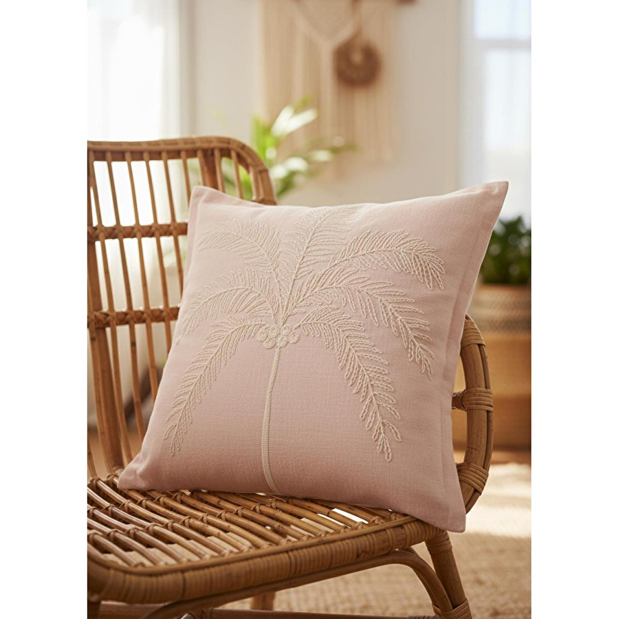 The Mia Kırlent Pudra 45 X 45 Cm