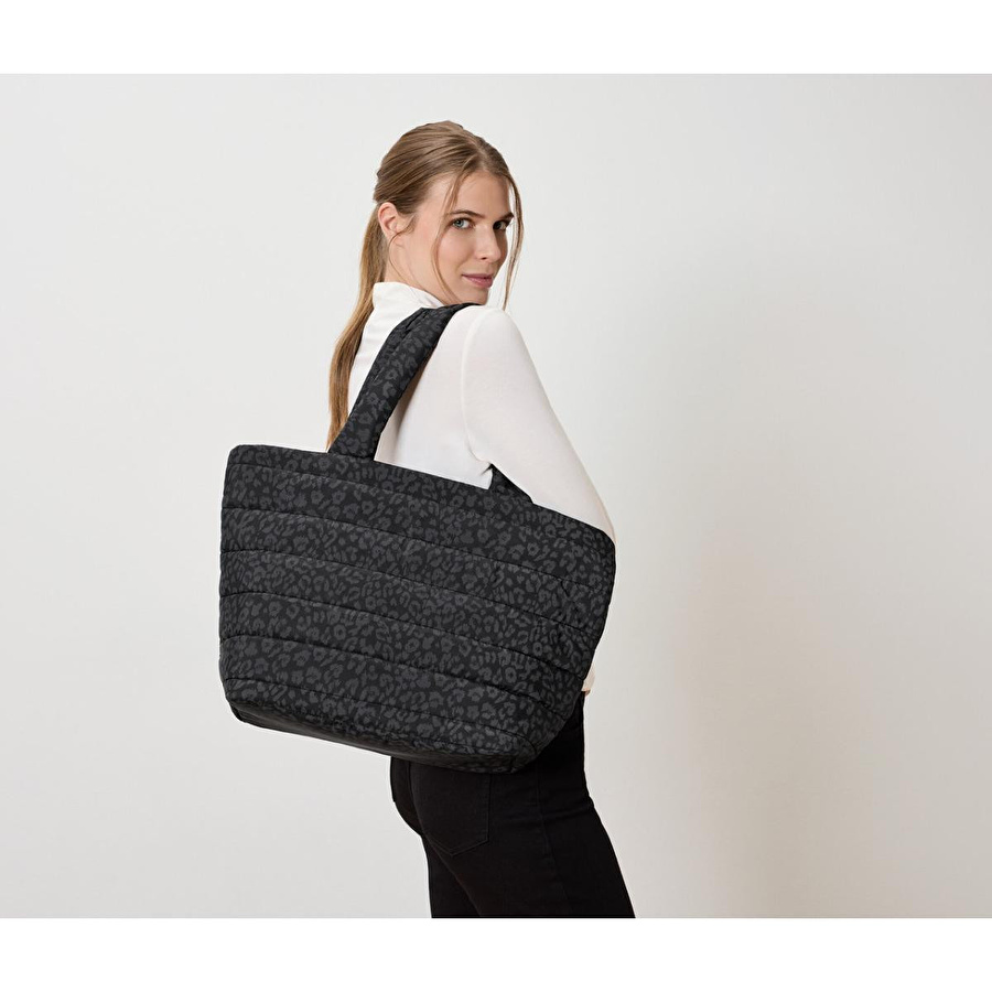 Tchibo Kadın Shopper Çanta, Leopar