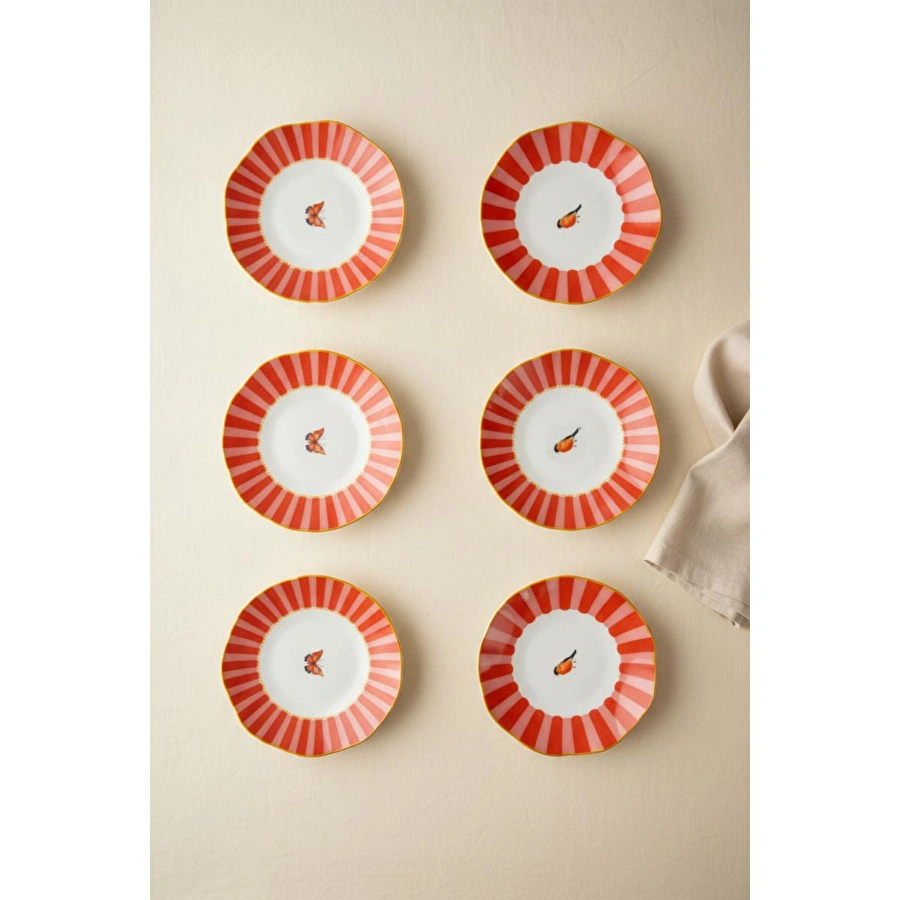 Bernardo Glamour 6 Parça Pasta Takımı