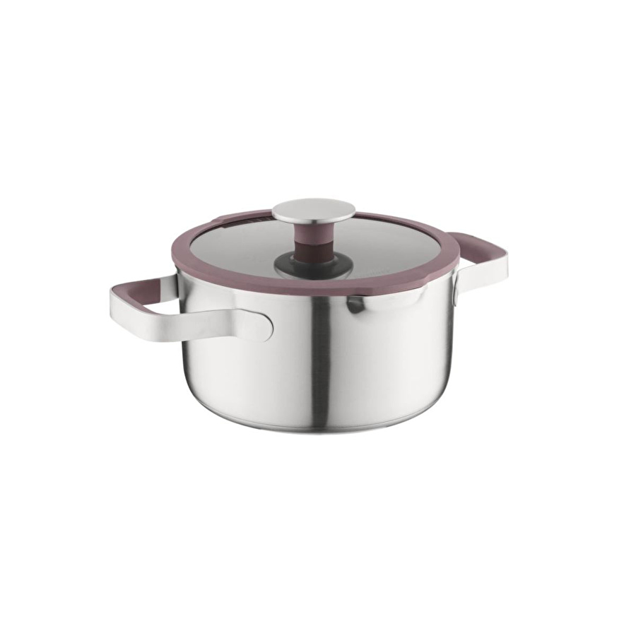 Berghoff Home Elements Kapaklı Güveç Tenceresi 20cm Peppercorn