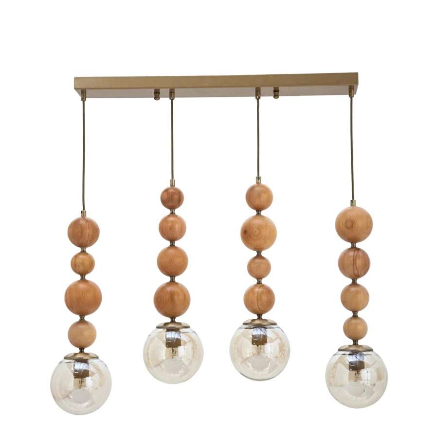 Mudo Home Wood Bead 4lü Sirali Sarkit