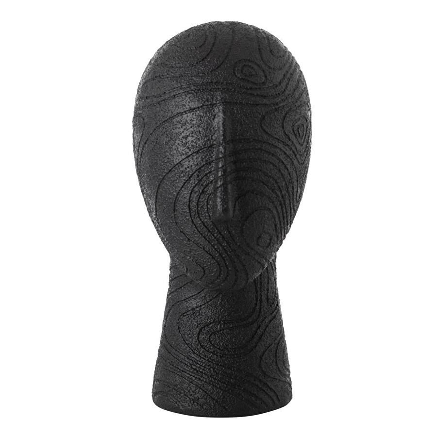 Mudo Home Modern Si̇yah Bi̇blo 13x17x28 Cm