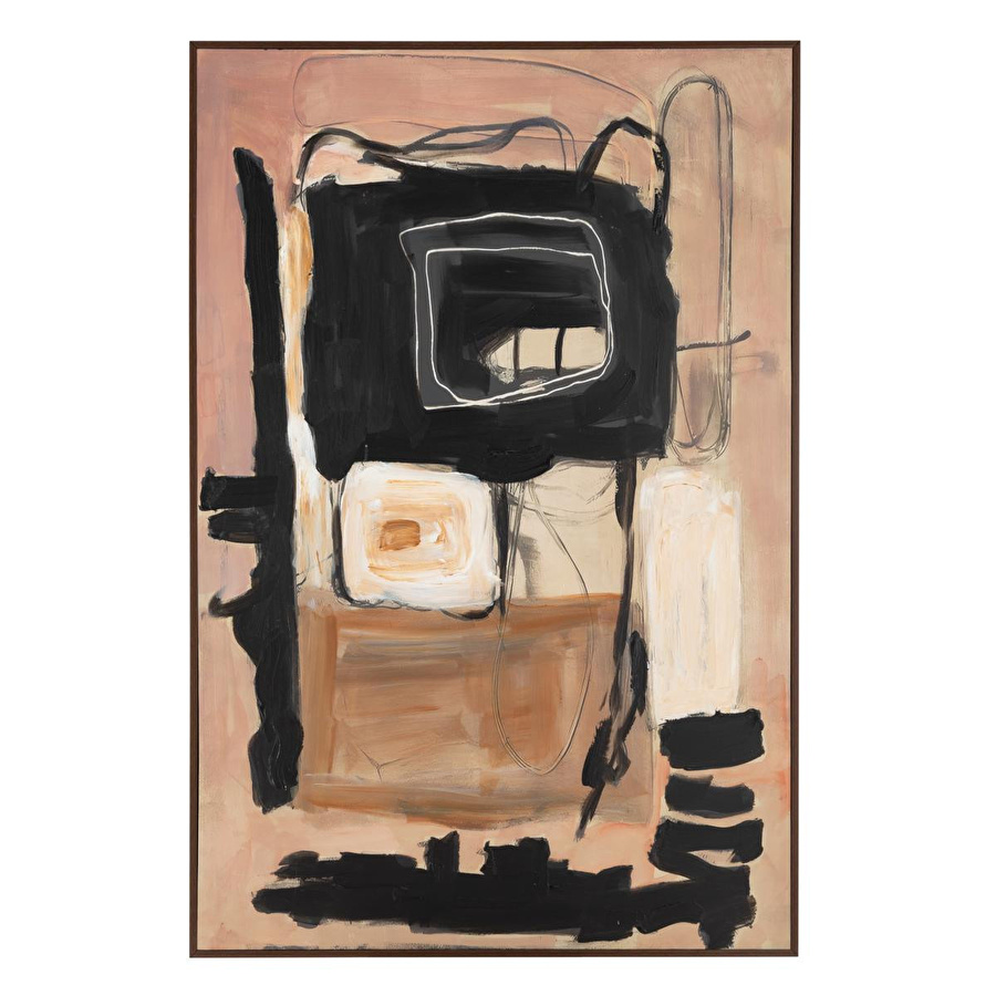 Mudo Home Fusia Çerçeveli̇ Yağliboya Tablo 100x150 Cm