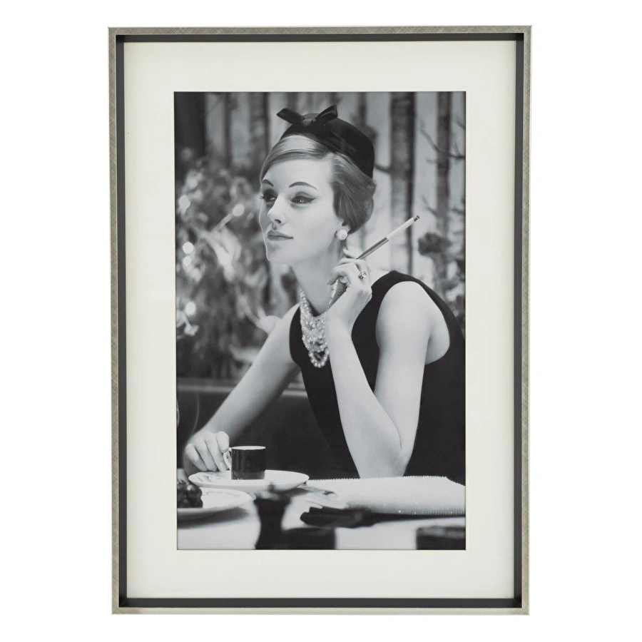 Mudo Home Grace Çerçeveli̇ Cam Tablo 50x70 Cm