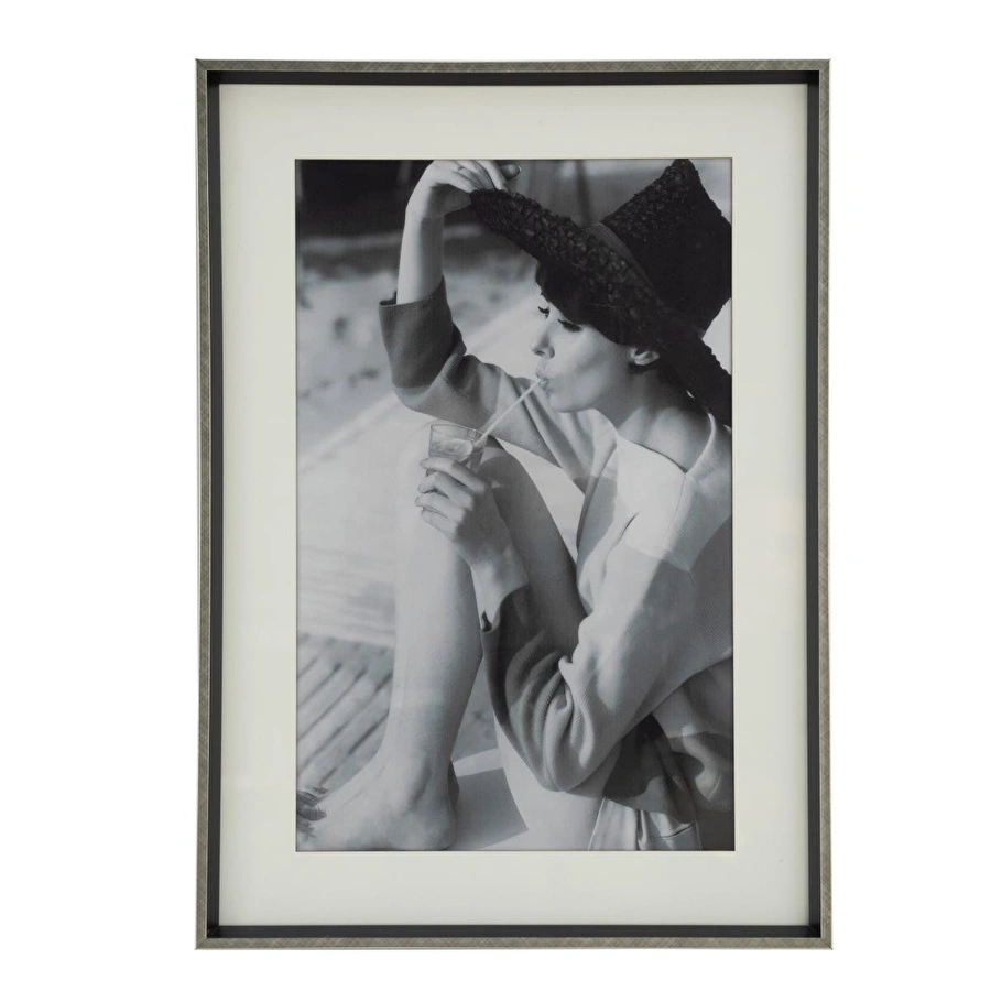 Mudo Home Elegance Çerçeveli̇ Cam Tablo 50x70 Cm