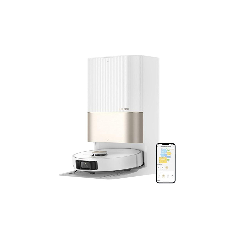 Dreame X40 Ultra Robot Süpürge Beyaz