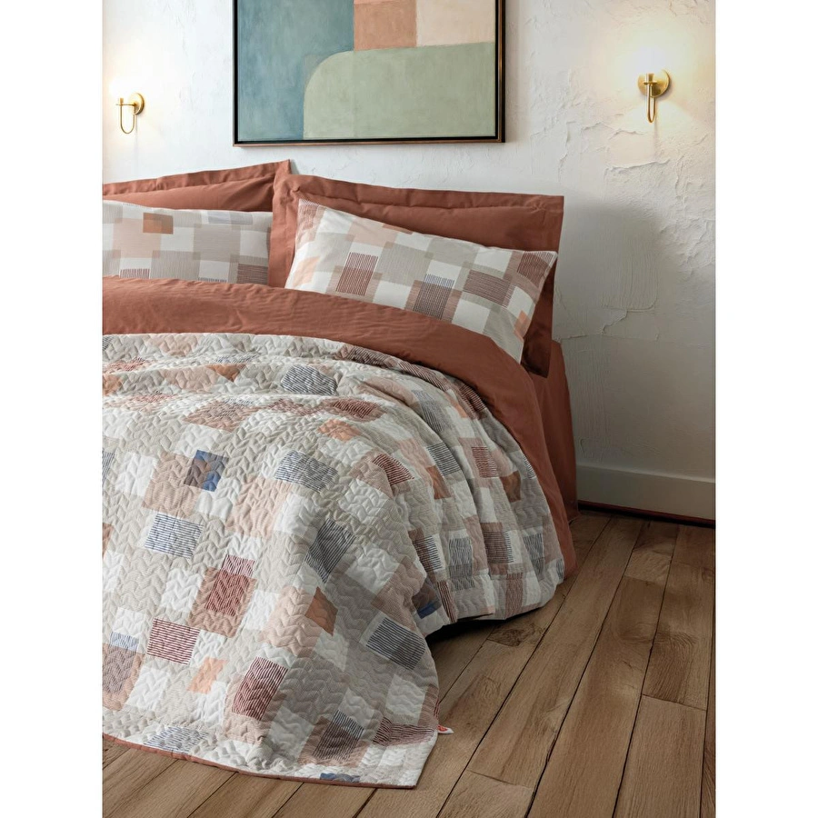 Cotton Box Çift Kişilik Complete Set Sable Tarçın