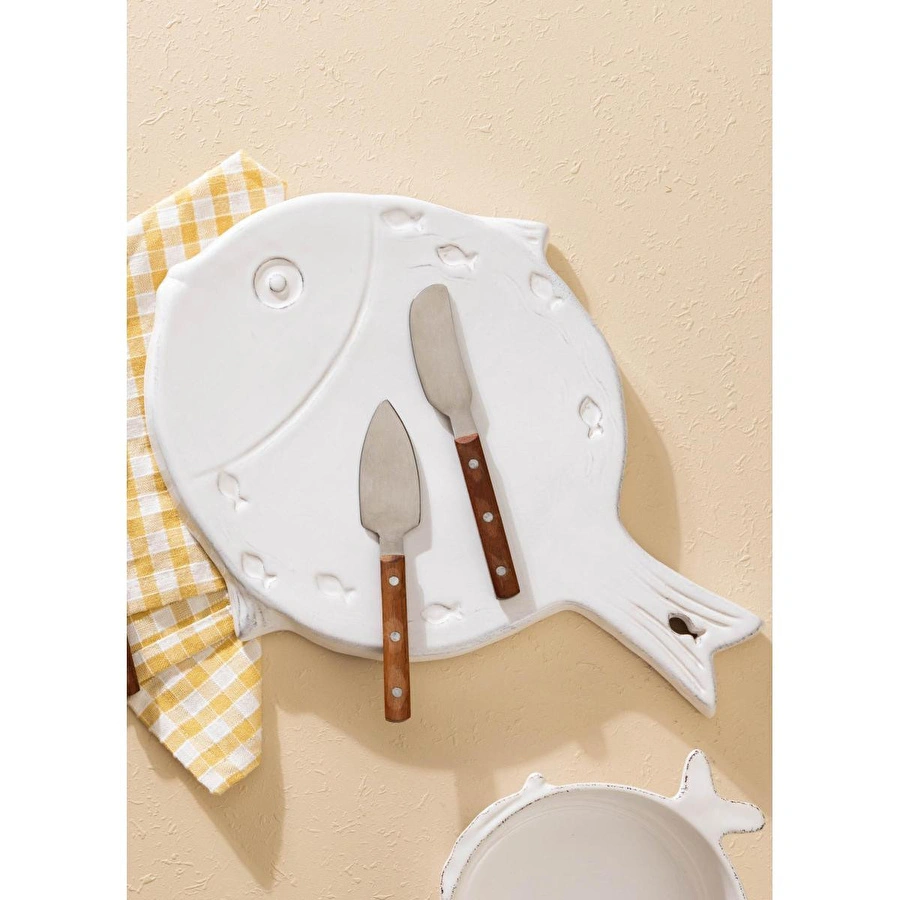 The Mia Fish Sunum Tabağı 35 Cm